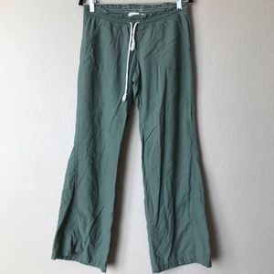 Women's Wide Leg Canvas Pants